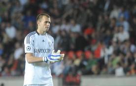 BATE Borisov goalkeeper Aleksandr Gutor