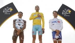 Podio Tour de France 2014