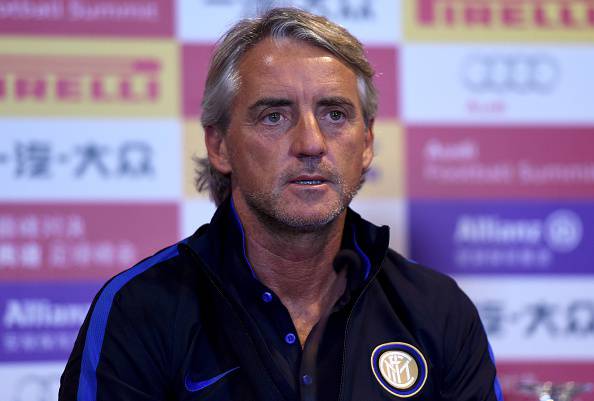 Roberto Mancini, allenatore dell'Inter 