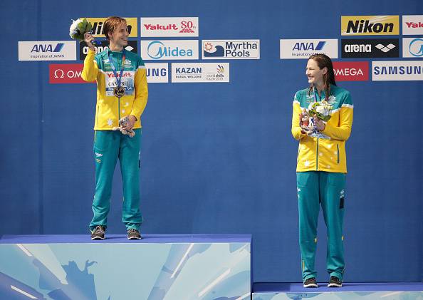 Bronte Campbell & Cate Campbell (getty images)