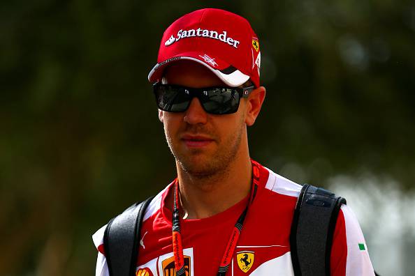 Sebastian Vettel, pilota della Ferrari Formula 1