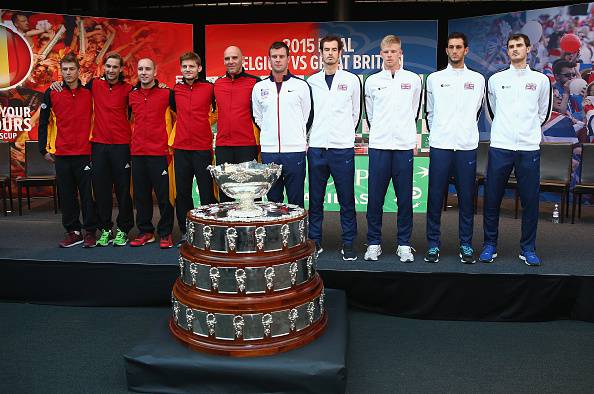 Finale Davis Cup Belgio Gran Bretagna