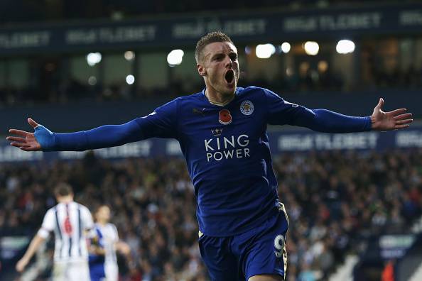 Jamie Vardy, attaccante del Leicester City