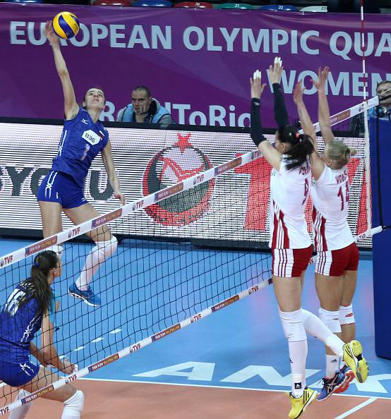 Russia Polonia volley femminile