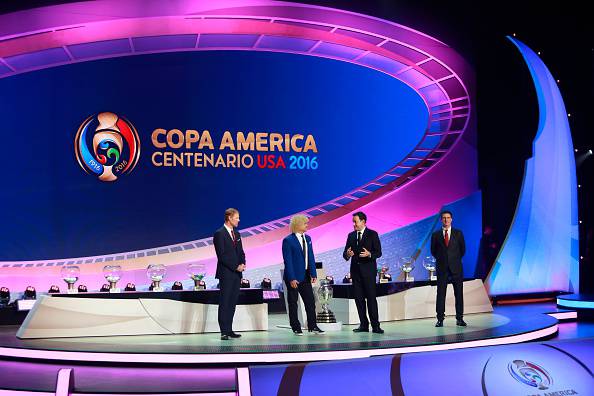 Il sorteggio dei gironi di Copa America 2016
