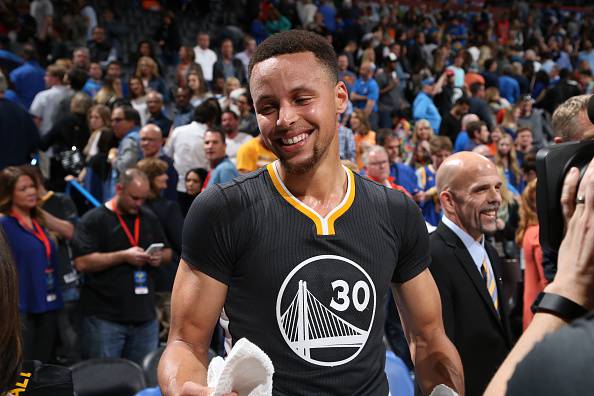 Stephen Curry, stella dei Golden State Warriors NBA