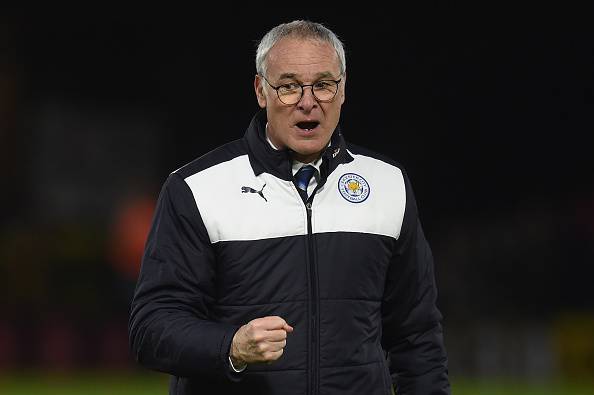 Claudio Ranieri, allenatore del Leicester City Premier League