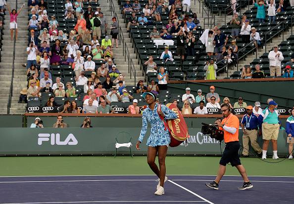 Venus Williams al ritorno a Indian Wells