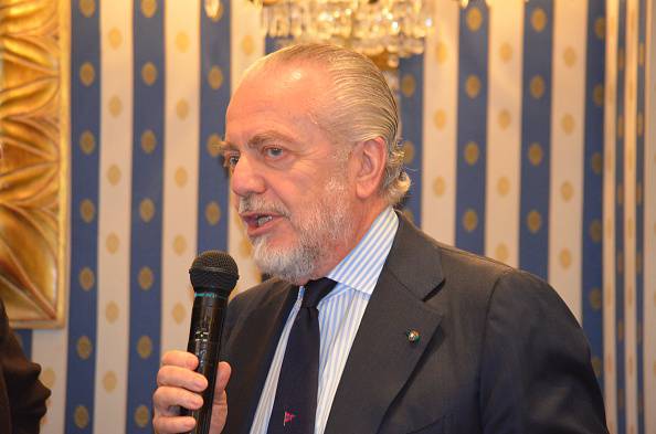Aurelio De Laurentiis, presidente del Napoli 