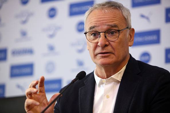 Claudio Ranieri, allenatore del Leicester City