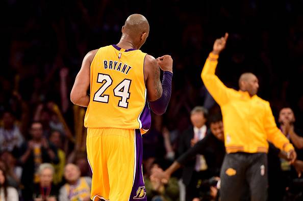 Kobe Bryant, stella dei Los Angeles Lakers NBA