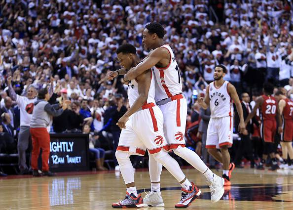 Kyle Lowry e DeMarr DeRozan, stelle dei Toronto Raptors NBA