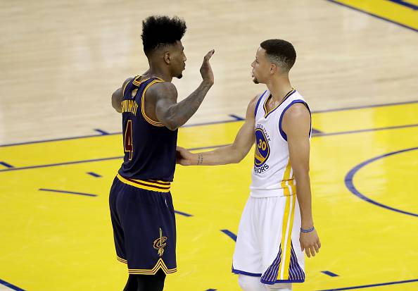Iman Shumpert e Stephen Curry (getty images)