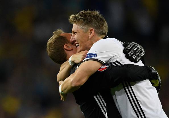 Bastian Schweinsteiger e Manuel Neuer (getty images)