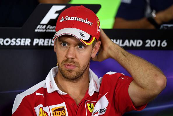 Sebastian Vettel, pilota della Ferrari e 4 volte campione del mondo di Formula 1