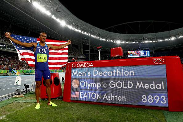 Ashton Eaton, oro del decathlon anche a Rio