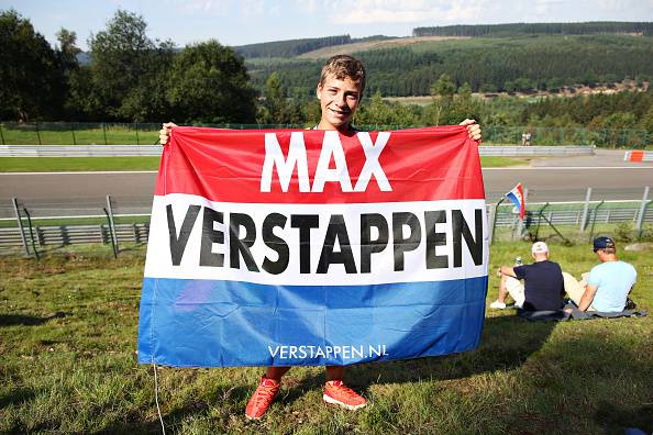 I tifosi di Max Verstappen (getty images) SN.eu