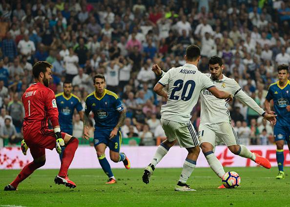 La prima rete di Morata con la maglia del Real Madrid (getty images) SN.eu