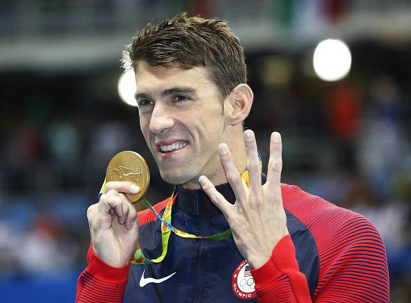 Michael Phelps, ha vinto il suo quarto oro a Rio 2016