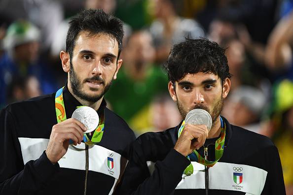 Paolo Nicolai e Daniele Lupo, argento nel beach volley a Rio 2016