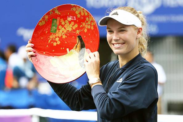 Caroline Wozniacki, stella del tennis mondiale. Ha vinto Tokyo 2016