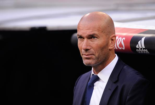 Zinedine Zidane, allenatore del Real Madrid (getty images) SN.eu