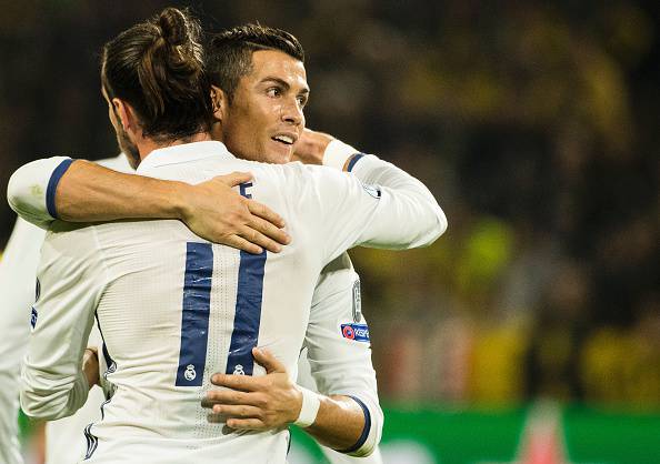 Cristiano Ronaldo e Bale, stelle del Real Madrid (getty images) SN.eu