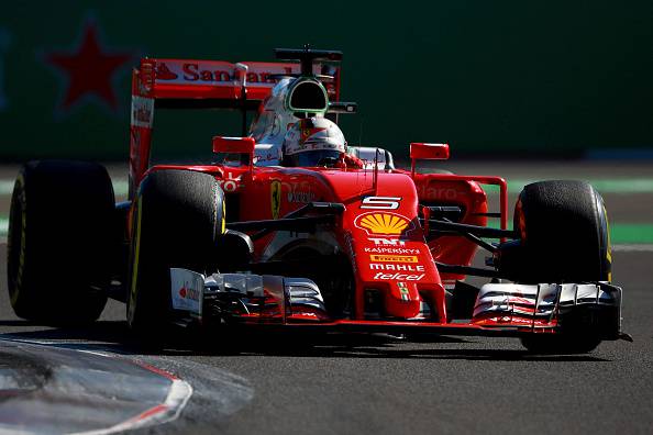 Sebastian Vettel delude durante le qualifiche in Messico (getty images) SN.eu