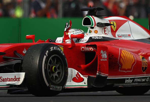 Sebastian Vettel attacca Verstapprn (getty images) SN.eu