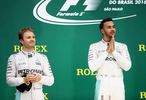 Nico Rosberg e Lewis Hamilton (getty images) SN.eu
