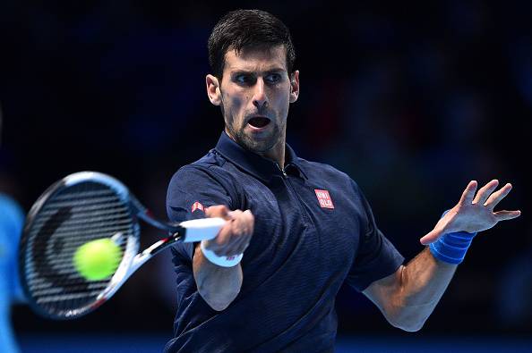 Novak Djokovic, protagonista alleATP World Tour Finals
