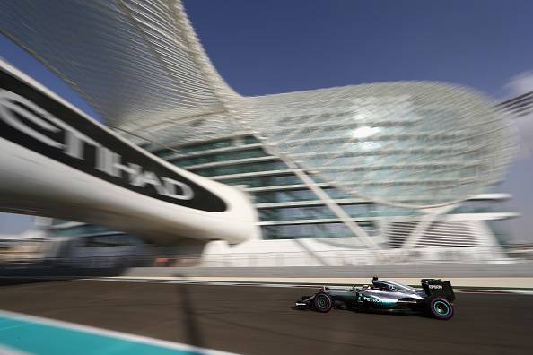 Lewis Hamilton Abu Dhabi