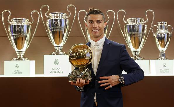 Crisitano Ronaldo, stella del Real Madrid e del calcio mondiale