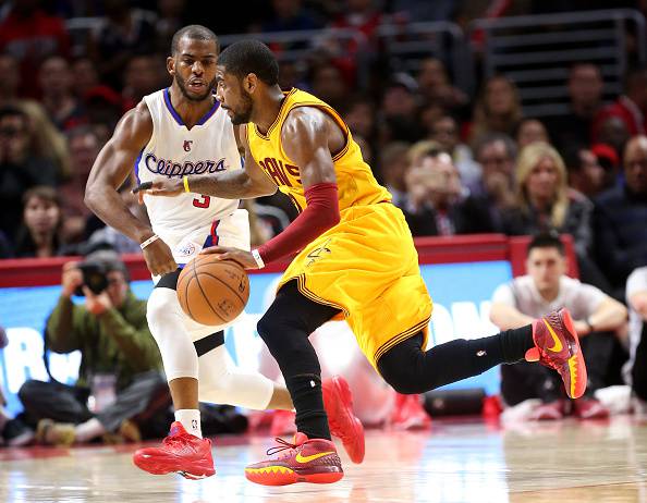 Chris Paul e Kyrie Irving clippers cavaliers
