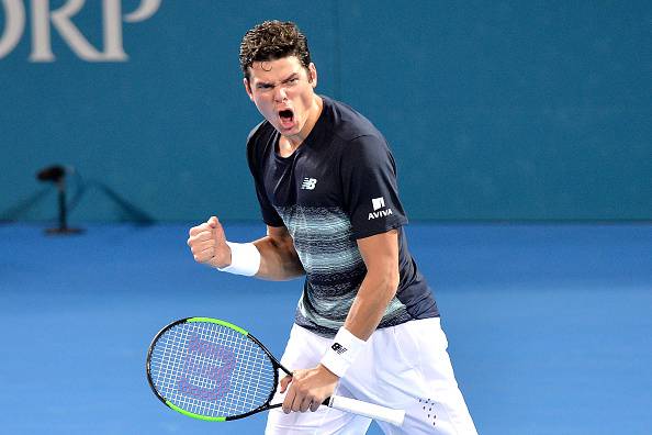 Milos Raonic ATP Brisbane