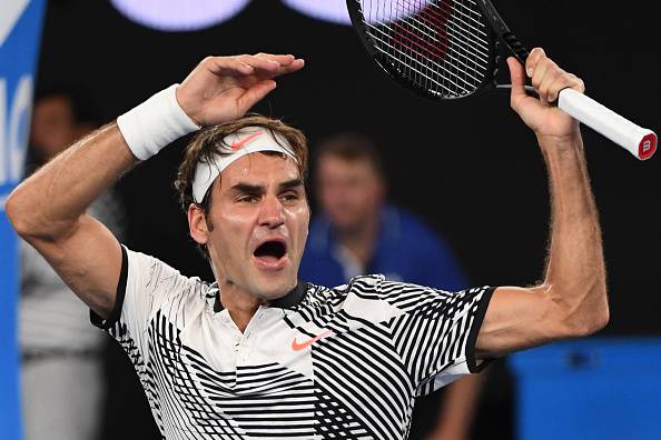 Federer Nishikori Australian Open 2017