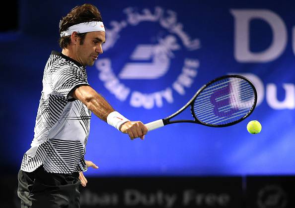 Roger Federer ATP Dubai