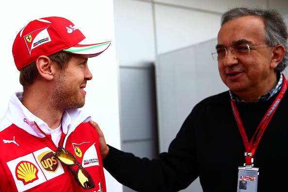 Vettel e Marchionne