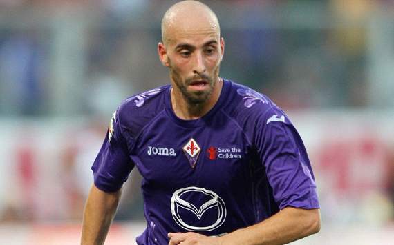 Borja Valero, centrocampista della Fiorentina