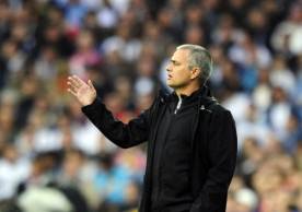 Real Madrid's Portuguese coach Jose Mour