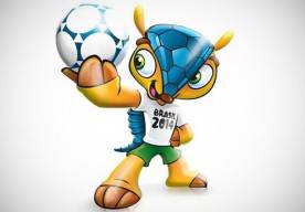 tatu bola logo brasile 2014