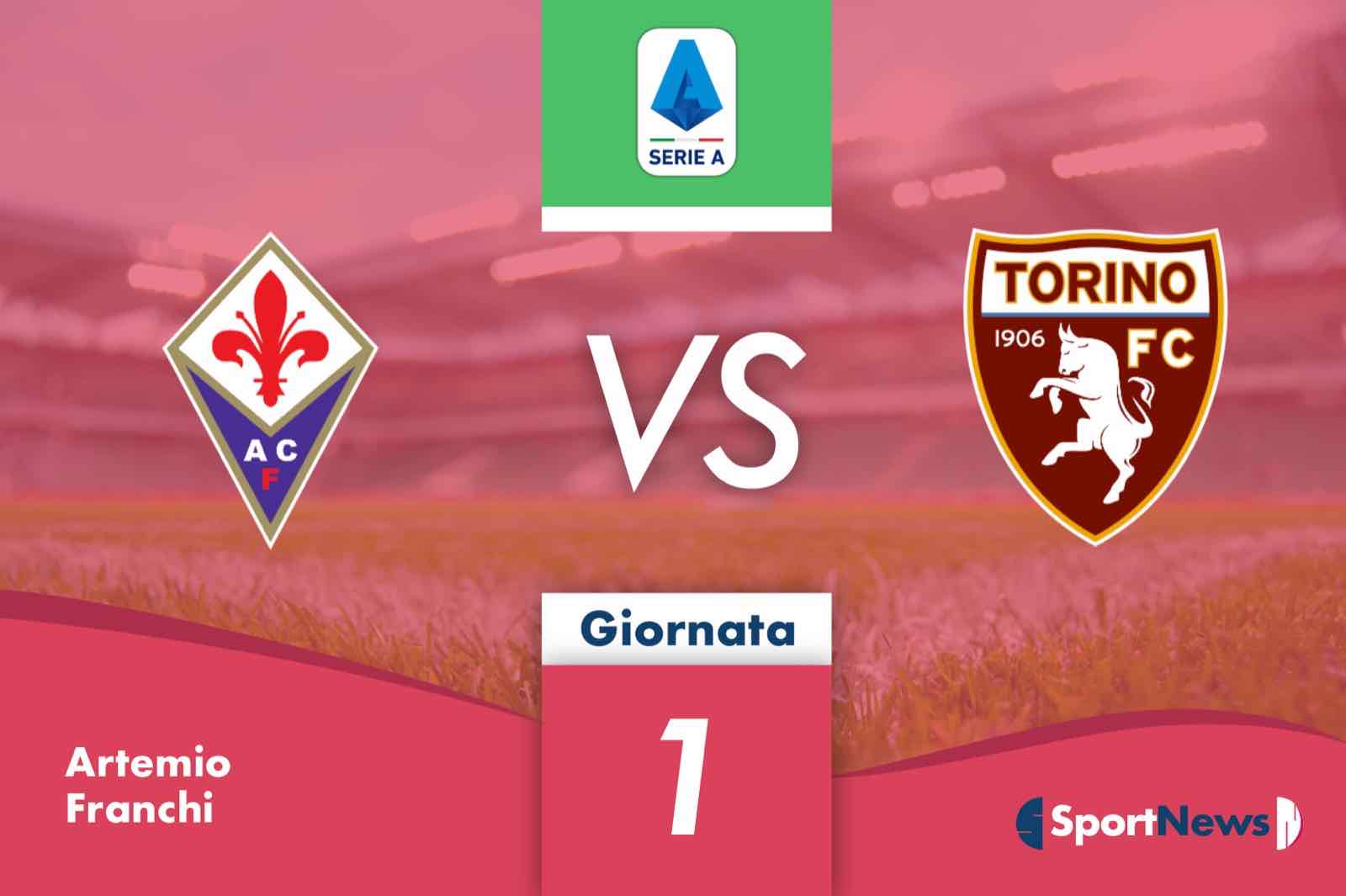 1 giornata serie A Fiorentina-Torino