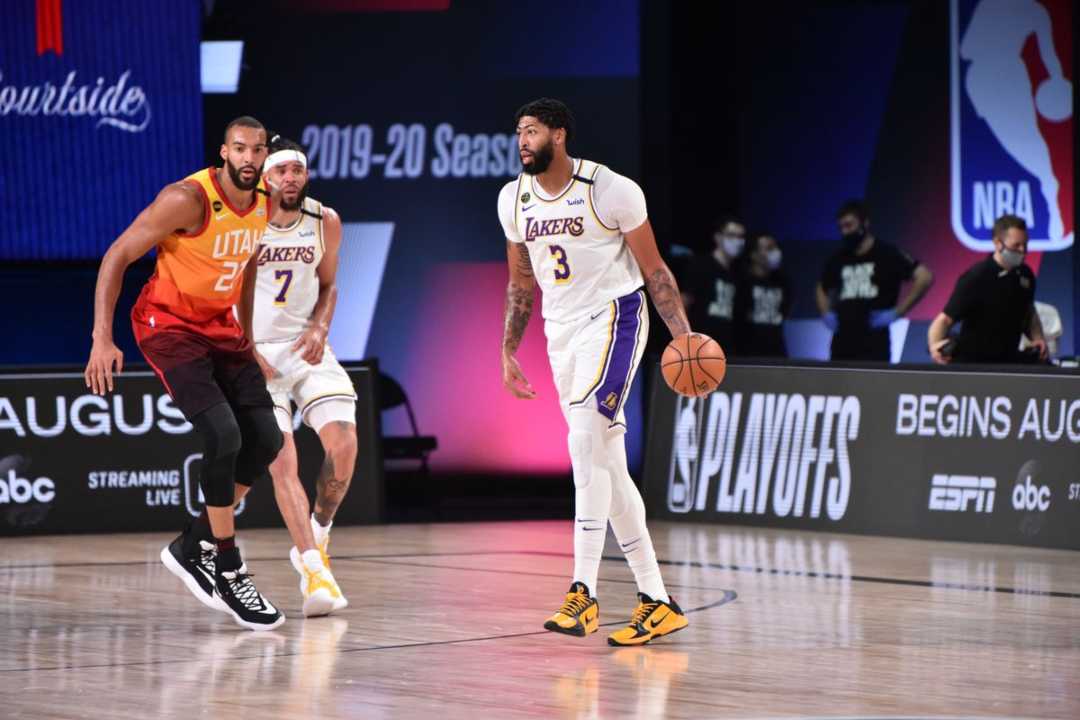 Anthony Davis, 42 punti contro gli Utah Jazz (getty images)