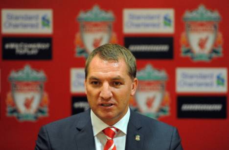 Brendan Rodgers, tecnico del Liverpool