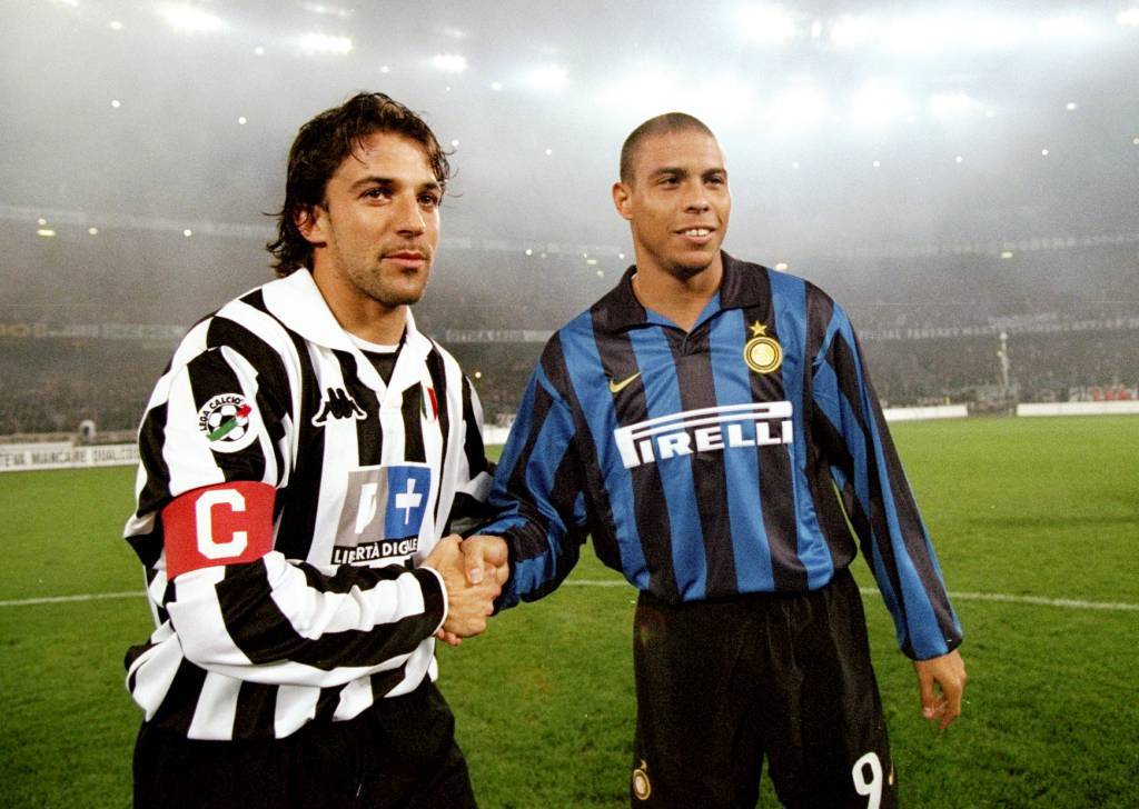 Del Piero e Ronaldo