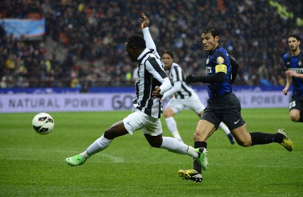 Asamoah a San Siro contro l'Inter