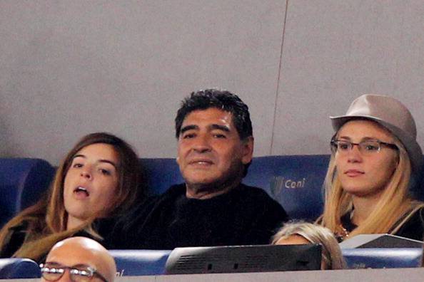 Diego Armando Maradona, ex stella dell'Argentina e del Napoli
