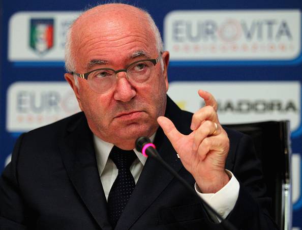 Carlo Tavecchio, presidente della FIGC