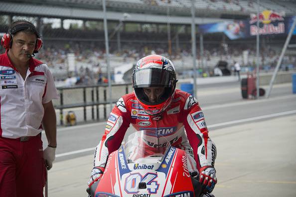 Andrea Dovizioso, pilota Moto GP con la Ducati