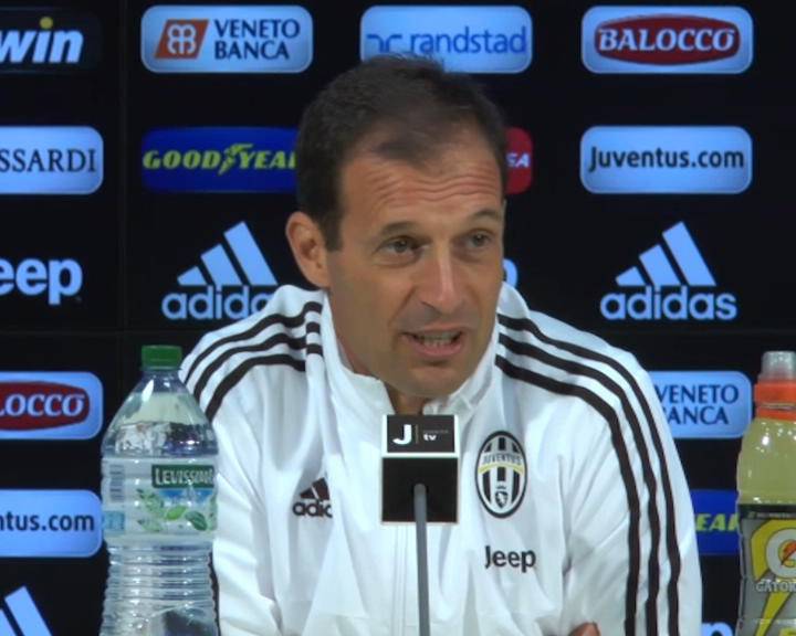 Allegri in conferenza